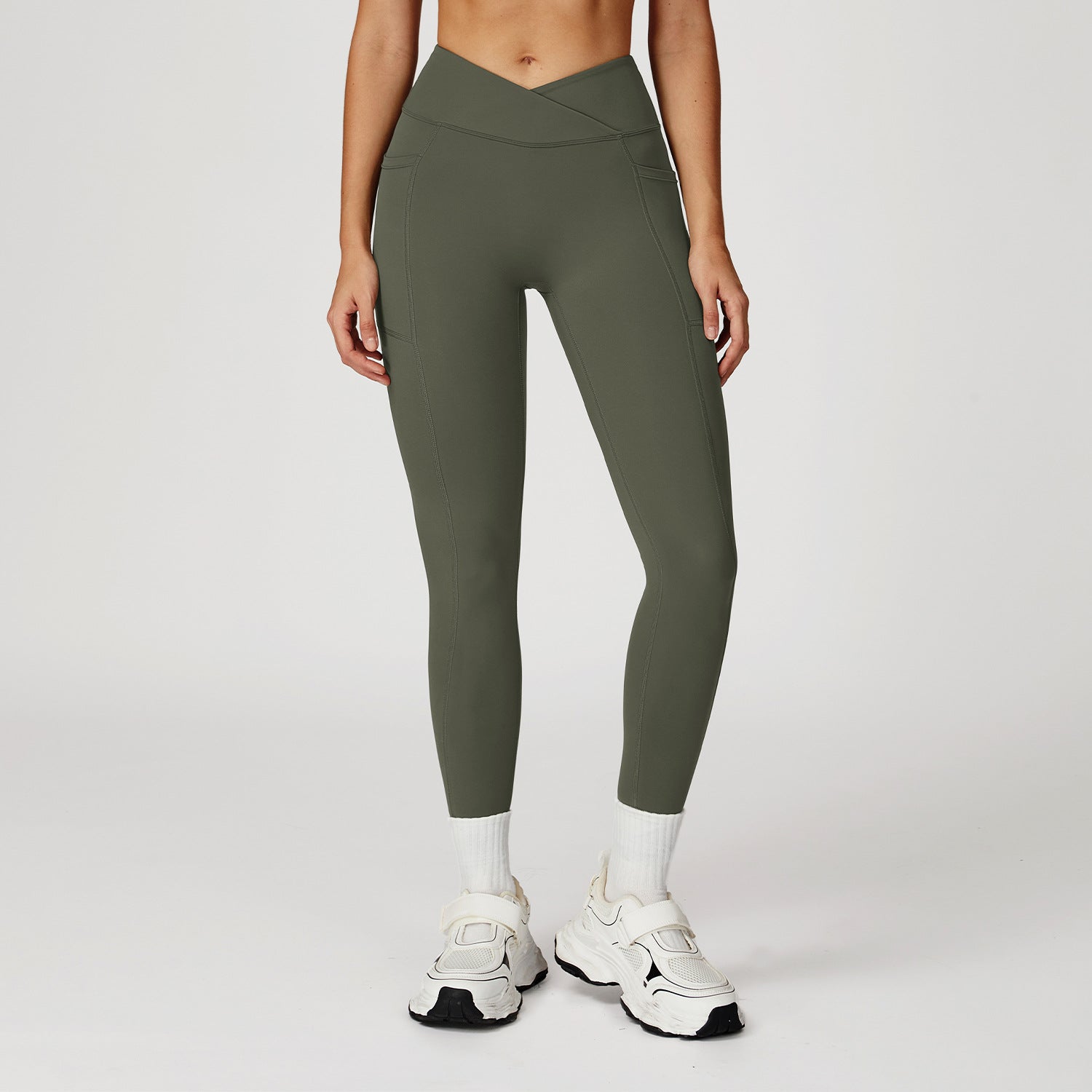 Flex Leggings - Olive