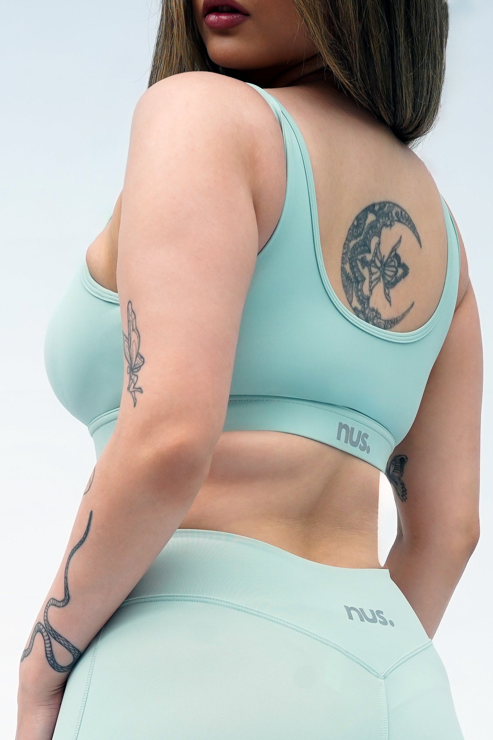 Snatch Sports Bra - Ice Mint
