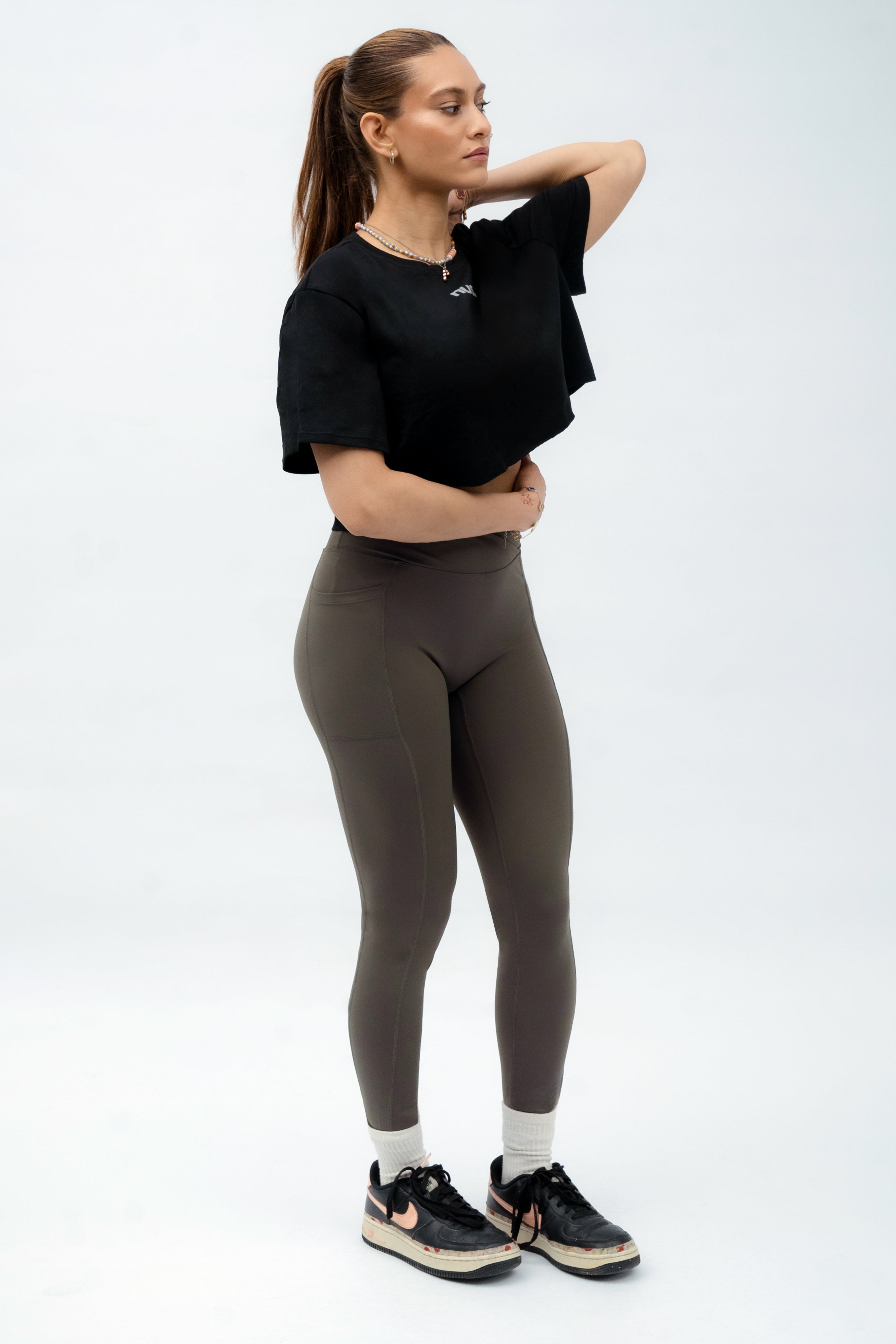 Flex Leggings - Olive